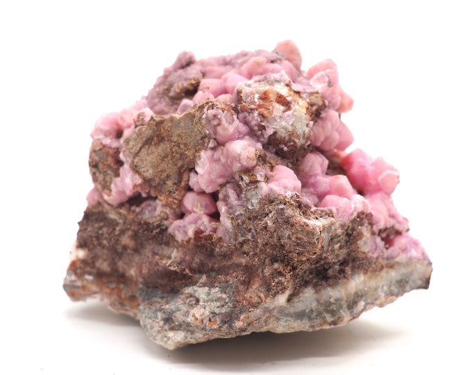 Cobalto calcite 90mm x 65mm (367 grams). Ethically sourced and fair trade mineral.