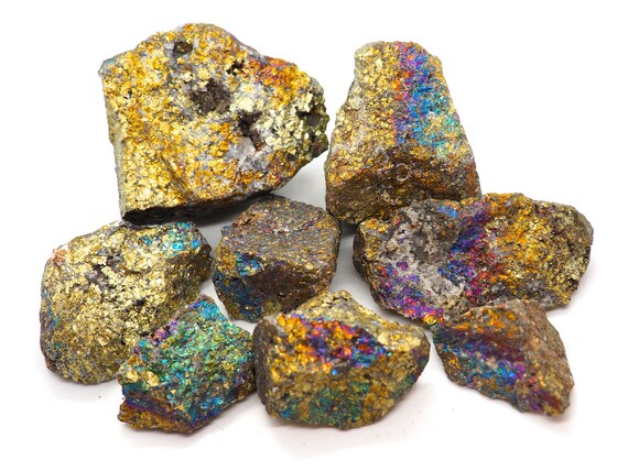 Chalco Pyrite With Quartz - Etsy