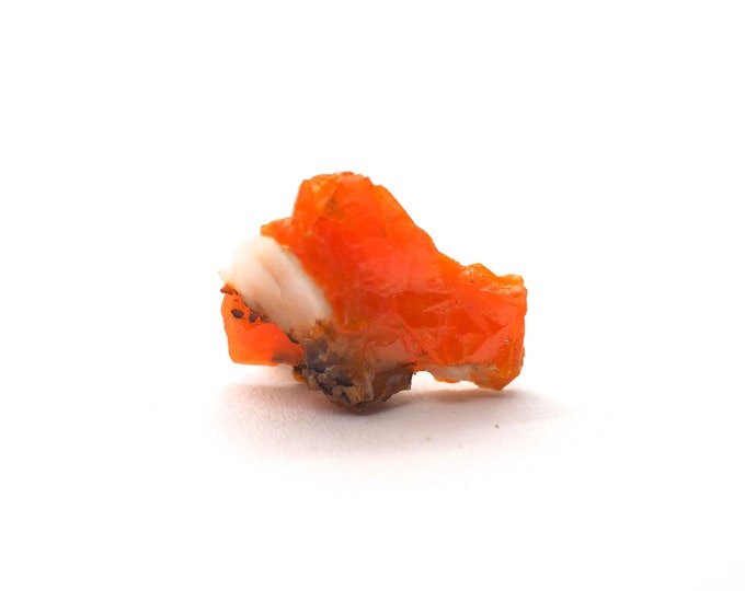 Pure Wulfenite leaf 12mm x 12mm - 1 gram