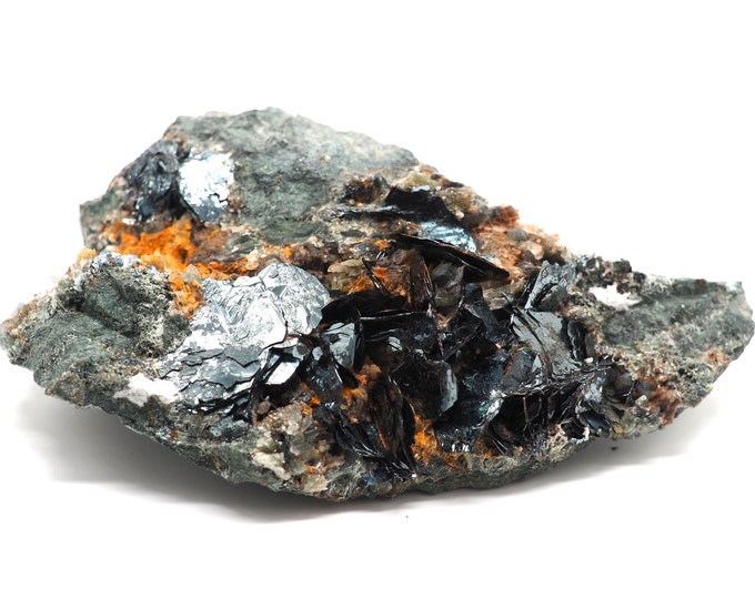 Hematite leaves 110 mm x 80 mm (285 grams)