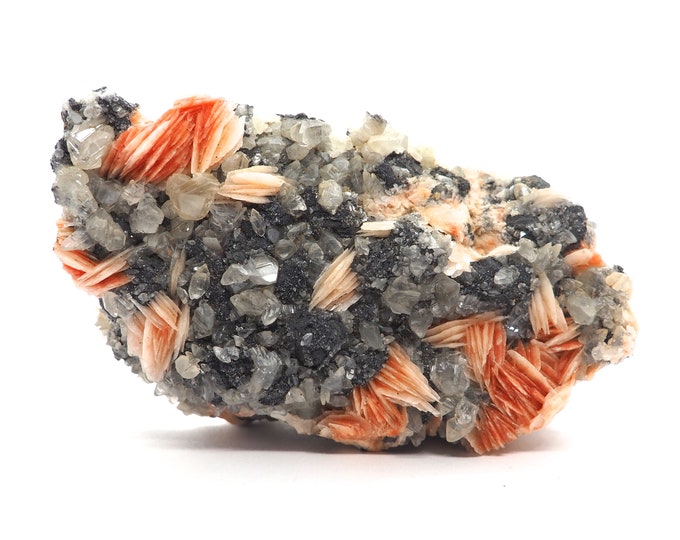 Cerussite Barite 115mm x 60mm - 292gram