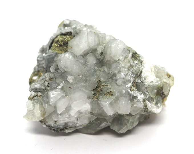 Rock crystal with pyrite 60mm x 45mm (71 grams)