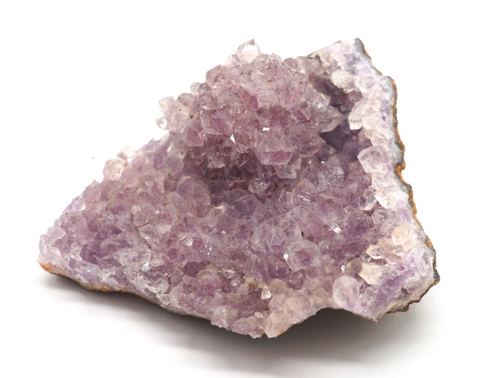 Amethyst 80mm x 65mm - 124 grams. Ethically sourced and fair trade mineral. Pure energy. Beautiful quality, purple. Amethyst from Morocco.