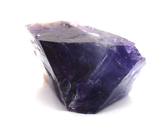 Purple fluorite 45mm x 25mm (53gram)
