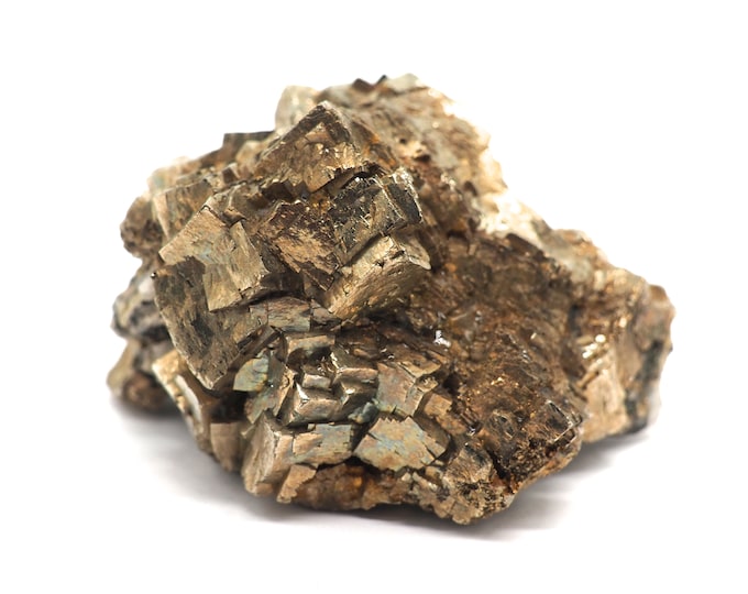 Pyrite with quartz 60mm x 55mm (195 grams)