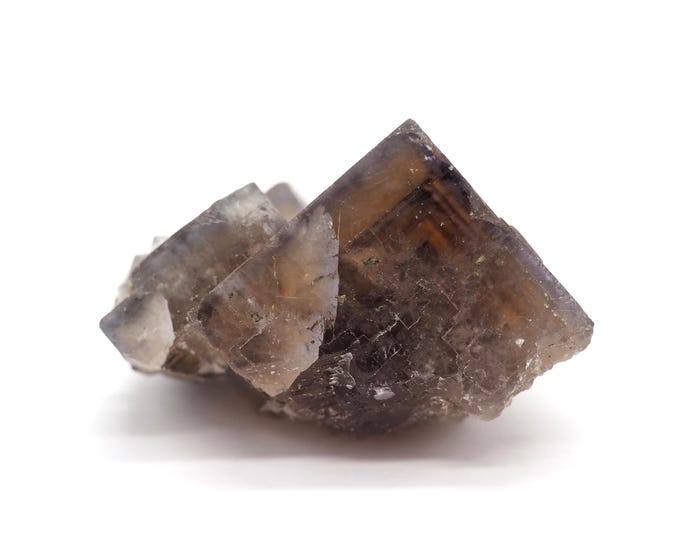 Fluorite 45mm x 30mm (49 grams). Special find. Fluorite cube. Ethically sourced fair trade mineral. Pure energy.