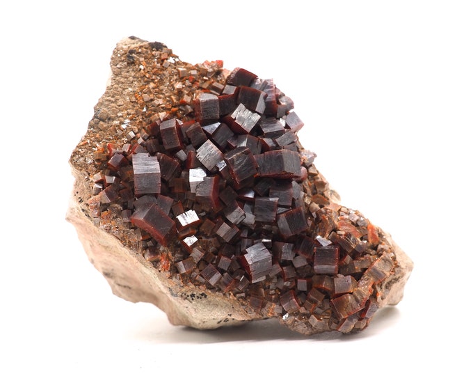 Vanadinite 75mm x 45mm (138 grams) Ethically sourced and fair trade mineral.