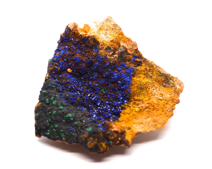 Azurite Malachite Quartz 60mm x 60mm (90 grams)