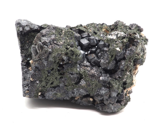 Andradite garnet 85 mm x 50 mm (321 grams) Fair trade crystals and minerals. Ethically sourced.