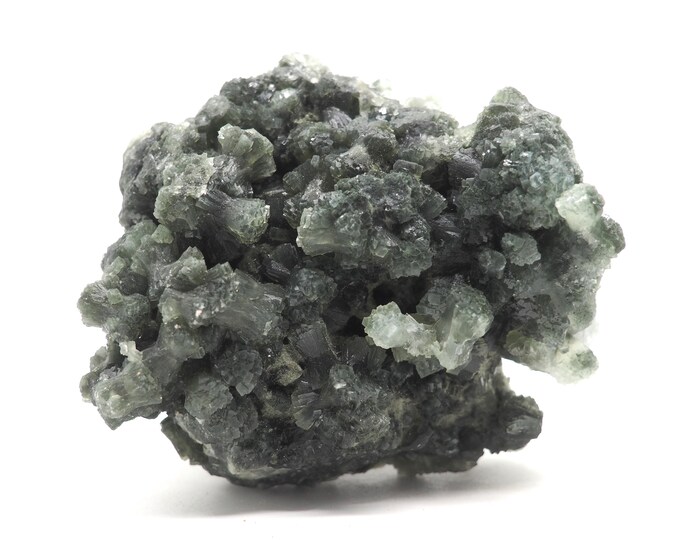 Prehnite 85 mm x 70 mm (325 grams) Ethically sourced and fair trade mineral.