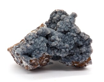 Manganese quartz 70mm x 50mm 121 grams. Exceptional find. Superb quality. Ethically sourced fair trade. Blue mineral. Pure energy