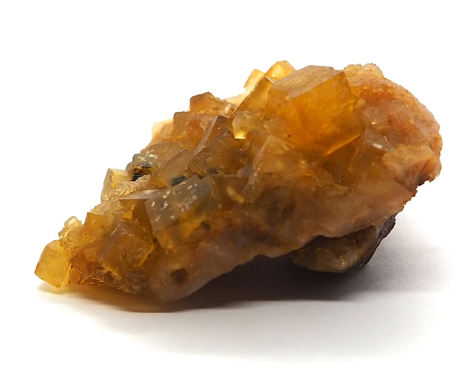 Yellow fluorite klusters 60 mm x 55 mm (67 grams)
