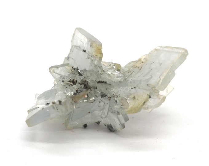 Clear barite with pyrite 50 mm x 30 mm (26 grams)