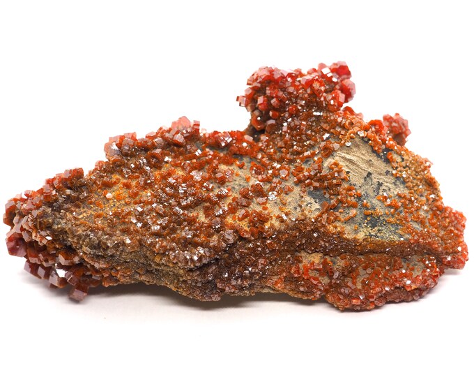 Vanadinite Crystals 95 mm x 55 mm (137 grams)