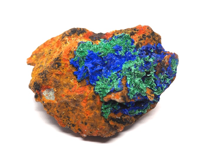 Azurite with malachite 50mm x 35mm (39 grams)