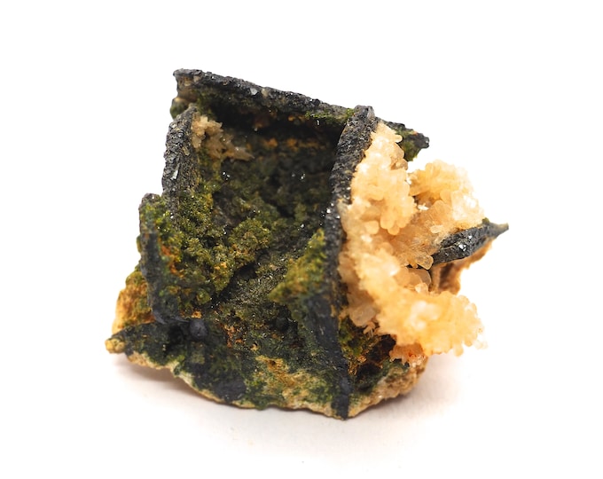 Epidote with Galena 40mm x 30mm (33 grams)