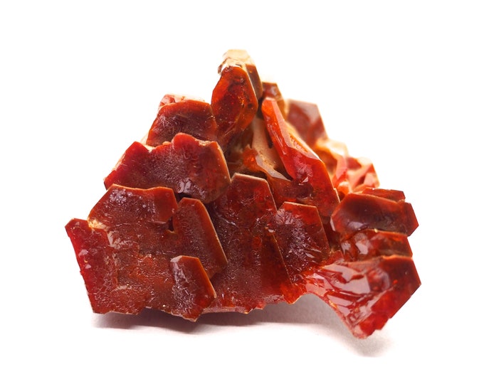 Pure Vanadinite Crystal 40 mm x 35 mm (32 grams)