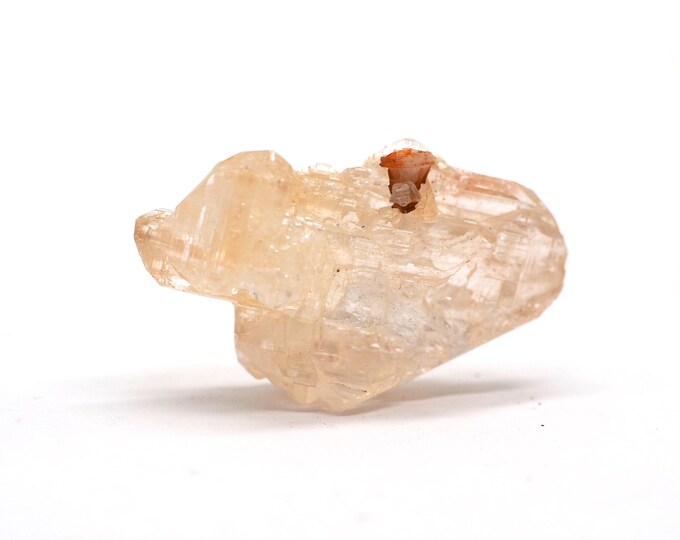 Cerussite 30mm x 20mm - 13gram. Special find. Clear good quality. Ethically sourced and fair trade mineral. Clear and transparent.