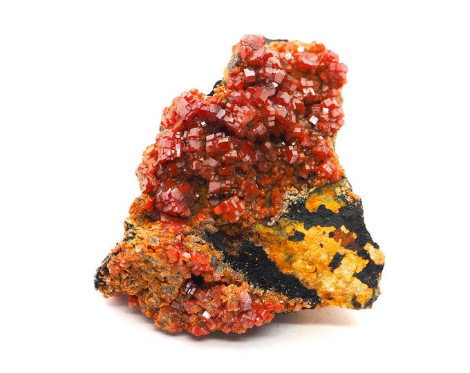Vanadinite Crystal 55 mm x 45 mm (108 grams)