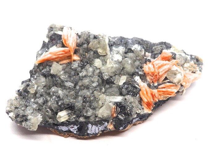 Cerussite Barite 100 mm x 60 mm - 263 grams