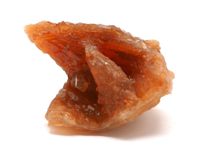 Citrine cluster 55mm x 45mm (48 grams). Rare find. Ethically sourced and fair trade mineral. Pure quality and energy Citrine Point!