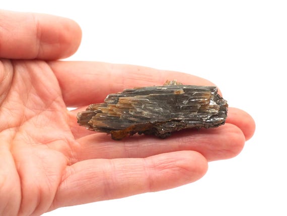 ブルーバライト 55mm x 25mm (22グラム)。良質。純粋なエネルギー