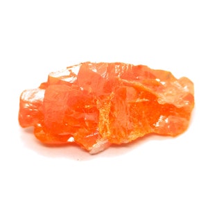 Pure Wulfenite leaf 20mm x 10mm - 2 grams