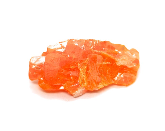 Pure Wulfenite leaf 20mm x 10mm - 2 grams