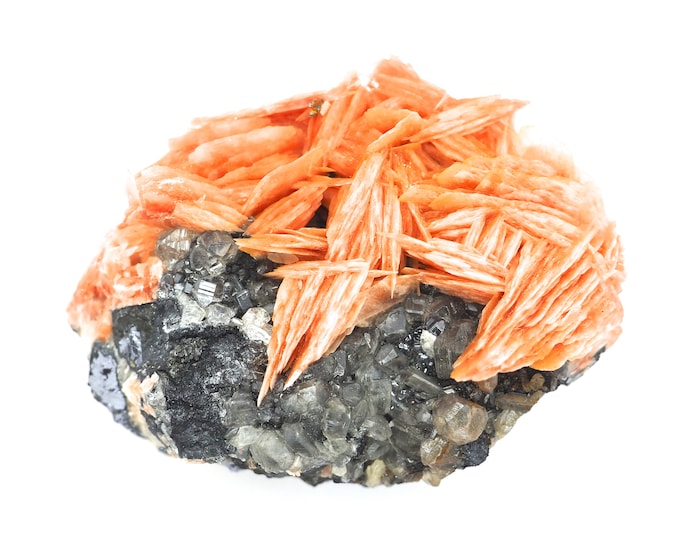 Cerussiet Barite 60 mm x 50 mm - 147 grams
