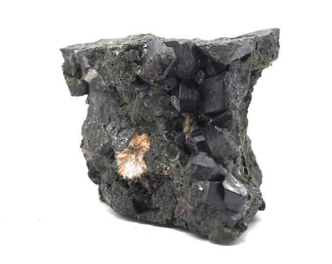 Andradite garnet 50 mm x 45 mm (138 grams) Fair trade crystals and minerals. Ethically sourced.