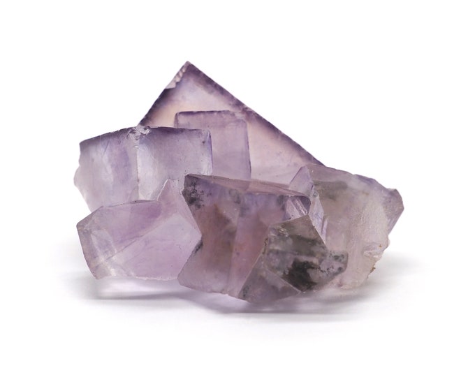 Fluorite 50mm x 45mm (46grams). Ethically sourced and fair trade mineral.