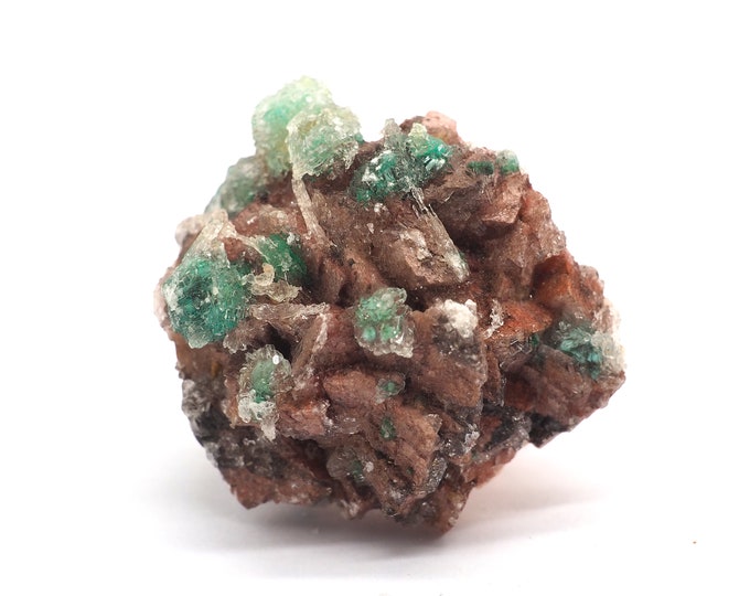 Rosasite Dolomite 45mm x 30mm - 56 grams. Ethically sourced and fair trade mineral. Excellent quality and directly from the mine in Morocco.