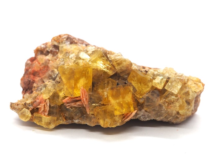 Fluorite clusters 75mm x 35mm (100 grams) Ethically sourced and fair trade mineral.