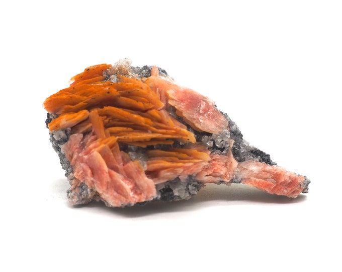 Cerussite Barite 60mm x 30mm - 52grams. Ethically sourced and fair trade mineral.