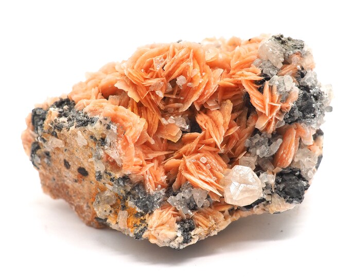 Cerussite Barite 75mm x 70mm - 493 grams