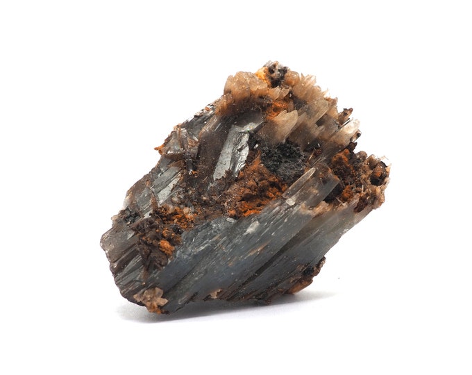 Clear blue barite 40mm x 30mm (38 grams). Ethically sourced and fair trade mineral. Excellent quality, straight from the miner.