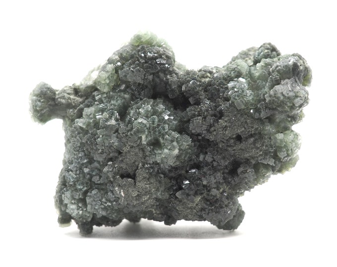 Prehnite 85 mm x 65 mm (188 grams) Ethically sourced and fair trade mineral.