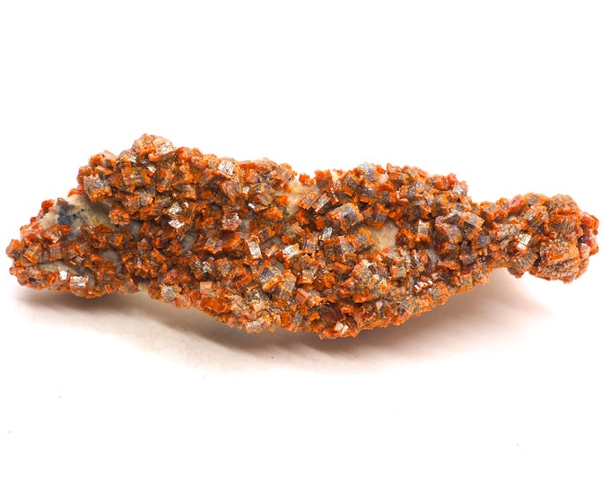 Vanadinite Crystals on matrix 85 mm x 30 mm x 25 mm (71 grams)