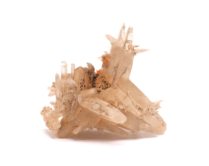 Cerussite 30mm x 30mm - 13gram. Snowflake crystals. Special find. Clear good quality. Ethically sourced and fair trade mineral.