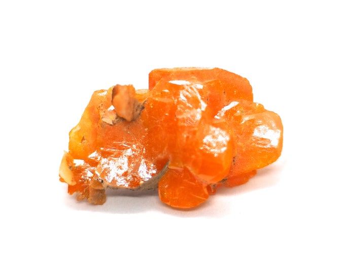 Pure Wulfenite leaf 19mm x 12mm - 1 gram