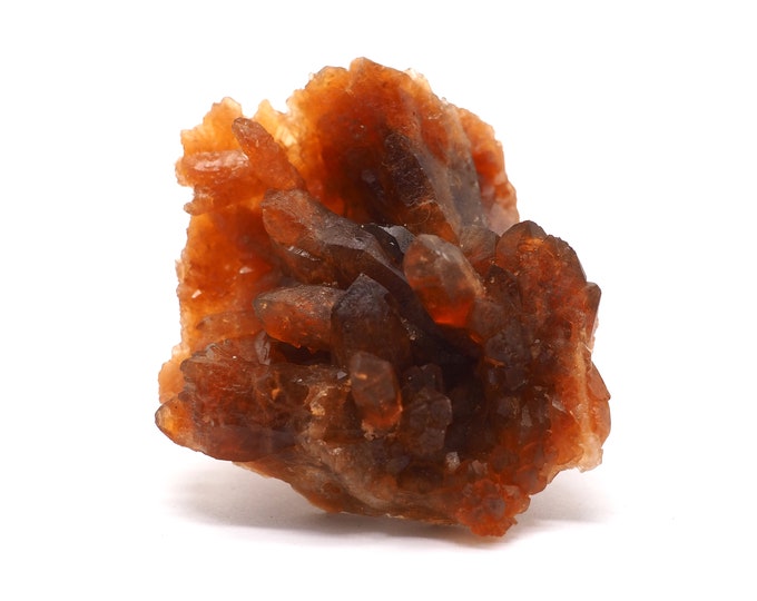 Citrine cluster 55mm x 45mm (42 grams). Rare find. Ethically sourced and fair trade mineral. Pure quality and energy Citrine Point!