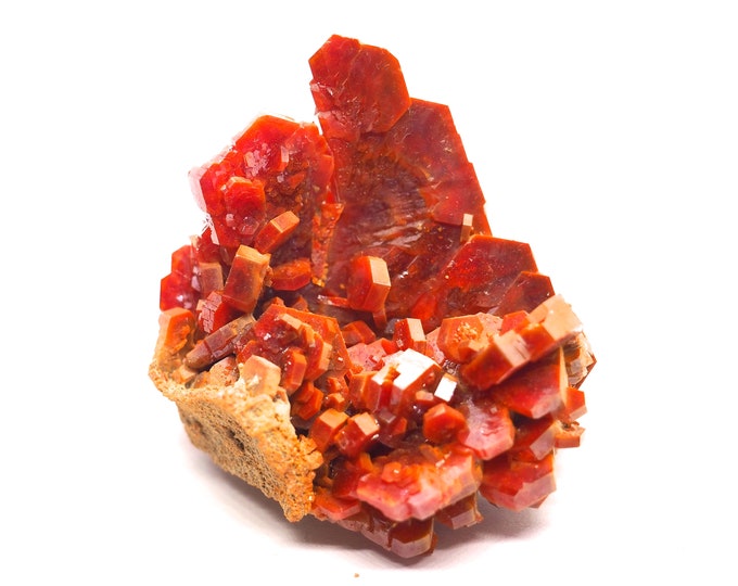 Vanadinite Crystal 55 mm x 40 mm (75 grams)