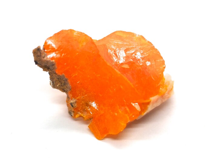 Pure Wulfenite leaf 20mm x 16mm - 2 grams
