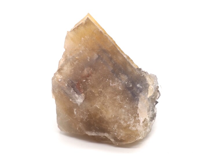 Fluorite calcite 75mm x 65mm (255 grams) Ethically sourced and fair trade mineral.
