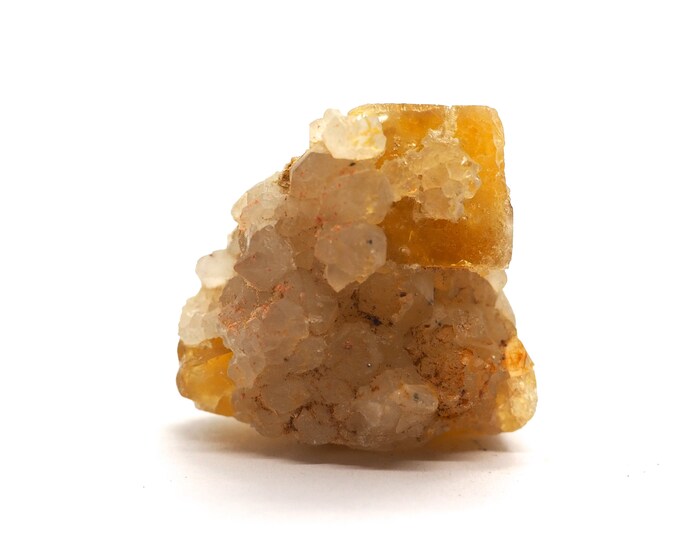 Fluorite with quartz 30mm x 30mm (32 grams)