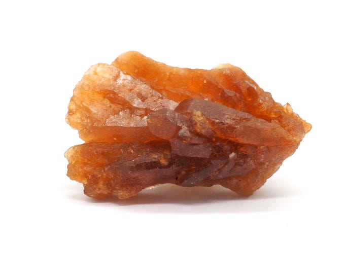 Citrine cluster 45mm x 30mm - 17 grams. Rare find. Honey color. Ethically sourced fair trade mineral. Pure quality. Citrine Points