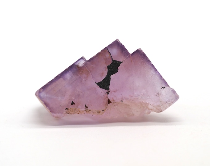 Fluorite 40mm x 30mm (35 grams) Fair trade crystals and minerals. Ethically sourced. Purple Fluorite