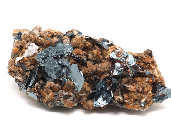 Hematite leaves 110 mm x 60 mm (179 grams)