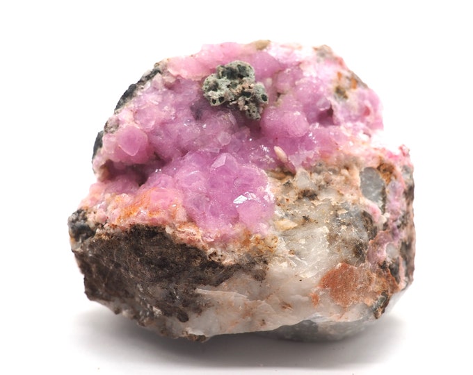 Cobalto calcite 70mm x 60mm (205 grams) Ethically sourced and fair trade mineral.