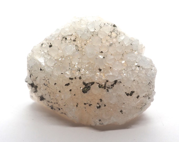 Rock crystal with pyrite 55mm x 40mm (168 grams)